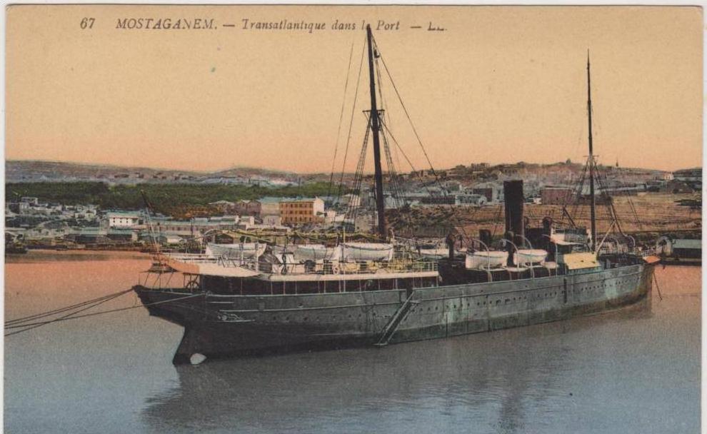 MOSTAGANEM...TRANSLATANTI QUE DANS LE PORT