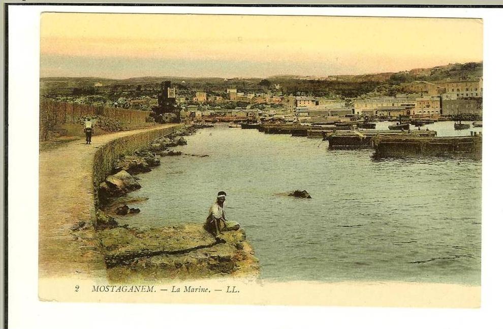 MOSTAGANEM - CPA N° 2 - la Marine - cpa colorisée