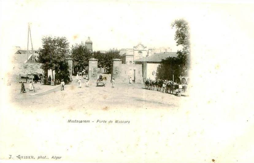 CPA  - ALGERIE -MOSTAGANEM -La porte de Mascara     AK714