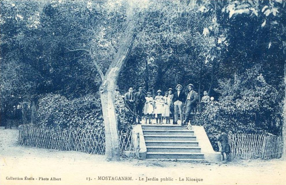 Mostaganem - le jardin public - le kiosque