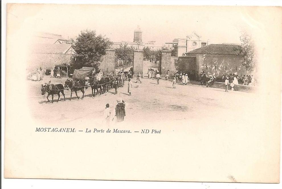 MOSTAGANEM  ( Algérie )  - La Porte de Mascara