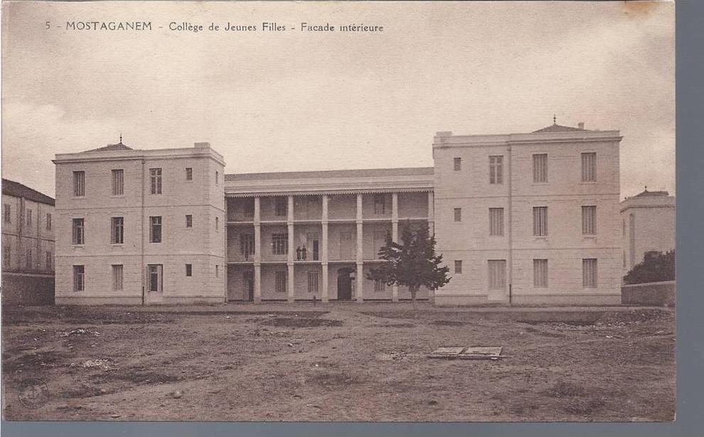 CPA LE COLLEGE DE JEUNE FILLES EN 1915