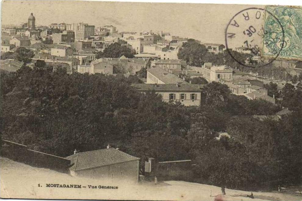 MOSTAGANEN    Vue generale     Recto Verso