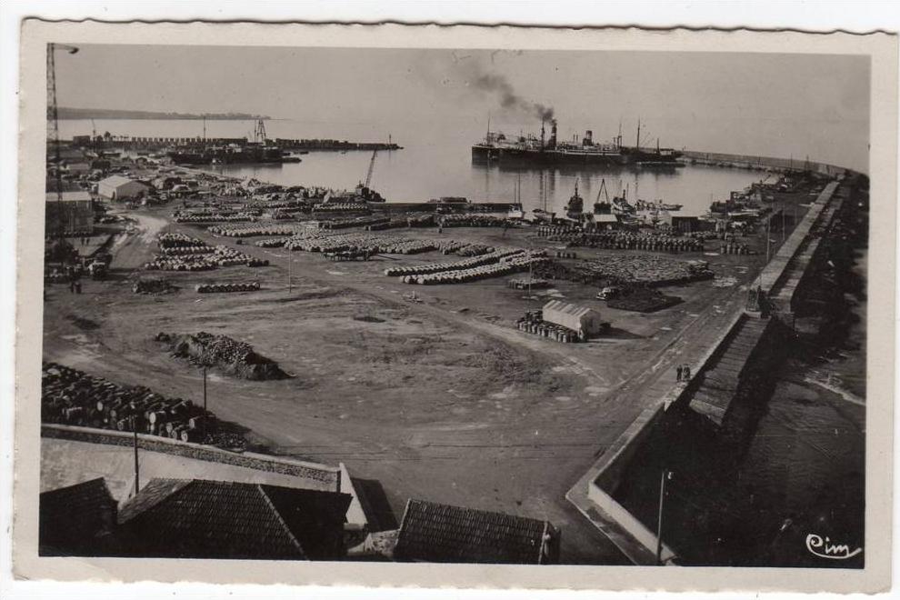 Algérie-Mostaganem - Le Port-bateau-