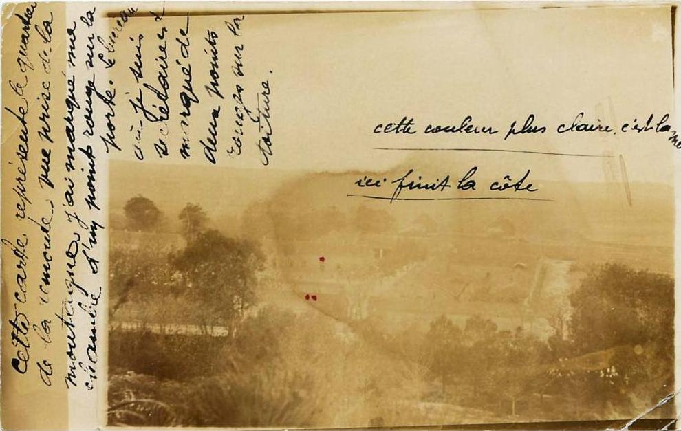 CARTE PHOTO  MOSTAGANEM CAMP MILITAIRE DE LA REMOULE RMOUDE ALGERIE BRIGADIER GUERRE CASERNE 1908