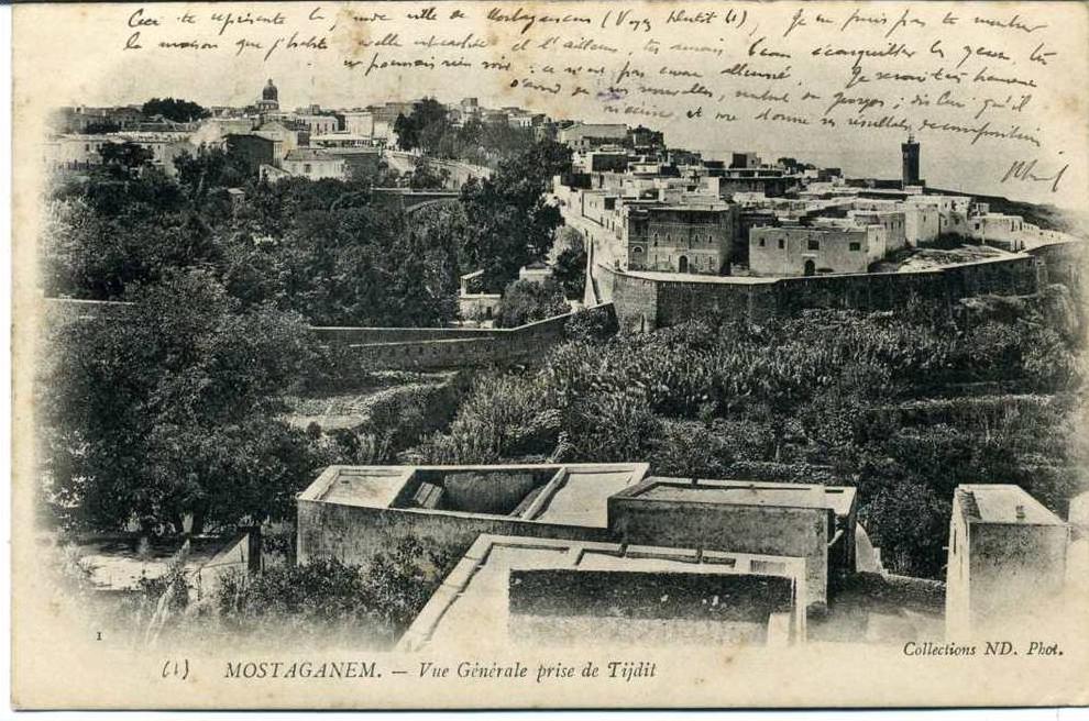 Mostaganem - vue générale prise de Tijdit  n° 1