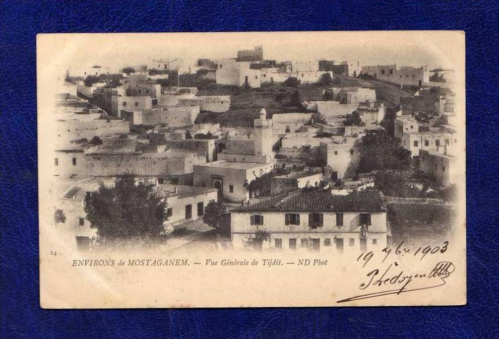 ALGERIE / ALGERIEN   Environs de Mostaganem - Vue Générale de TIJDIT