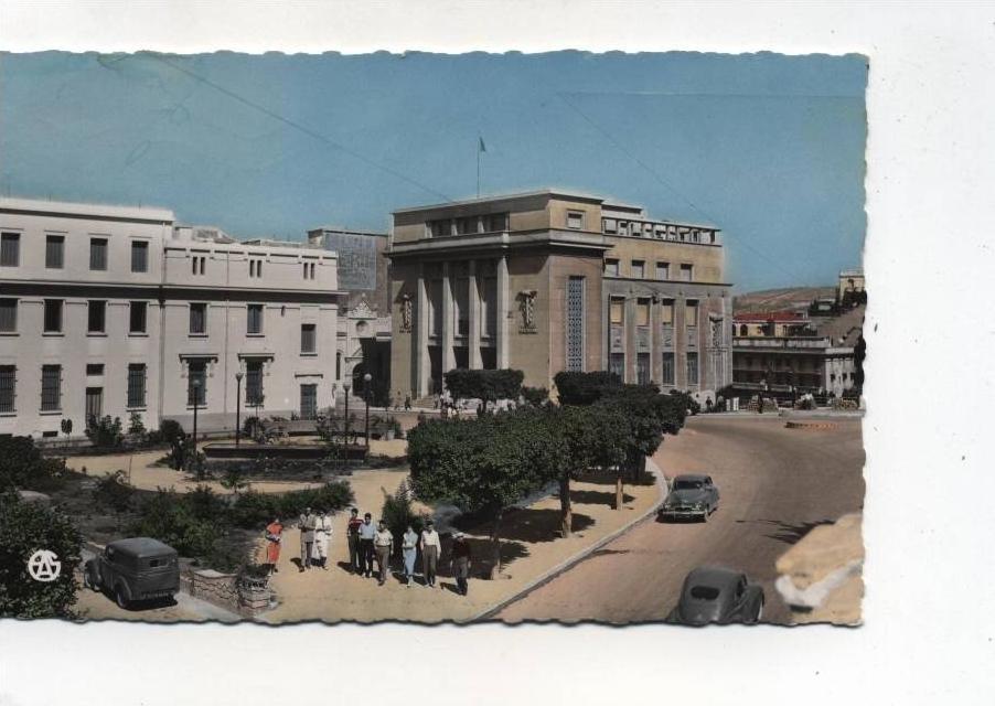 CPSM Algérie  MOSTAGANEM  avec voitures         A VOIR   !!!