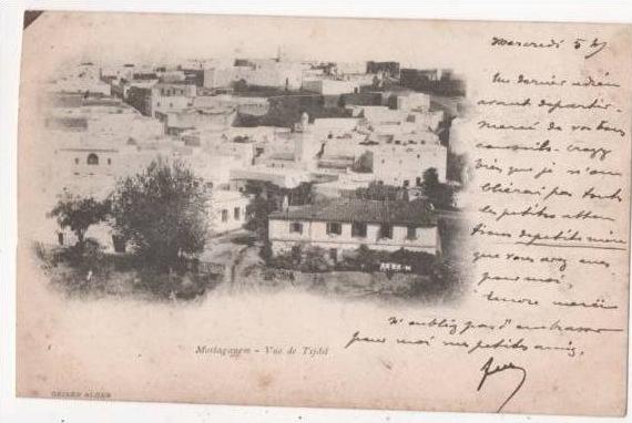 ALGERIE - MOSTAGANEM - vue de Tijdit