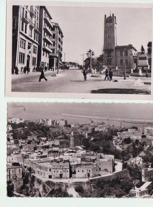 Mostaganem 2 cartes  bon état