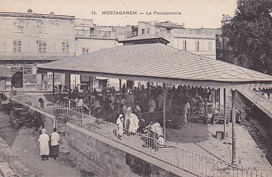 CPA ALGERIE MOSTAGANEM La Poissonnerie