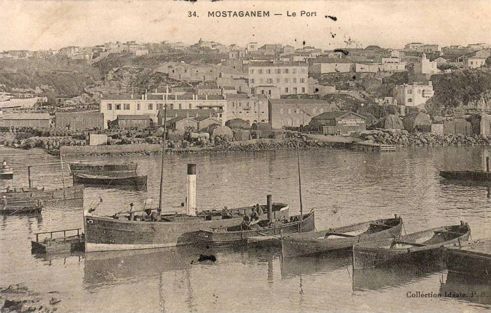 ALGERIE  MOSTAGANEM  Le Port