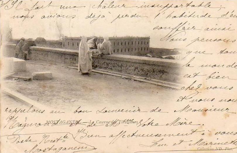 ALGERIE  MOSTAGANEM  La Caserne des Tirailleurs  ...... ( Ref FA365 )