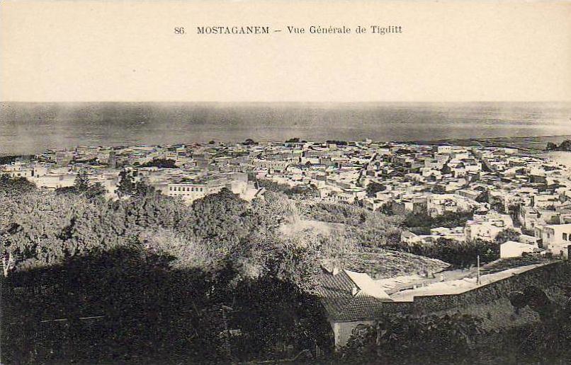 ALGERIE  MOSTAGANEM  Vue générale de Tigditt  ...... ( Ref FA348 )