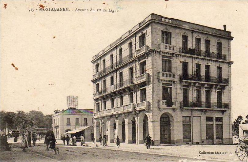 ALGERIE  MOSTAGANEM  Avenue de 1 er de Ligne  ...... ( Ref FA336 )