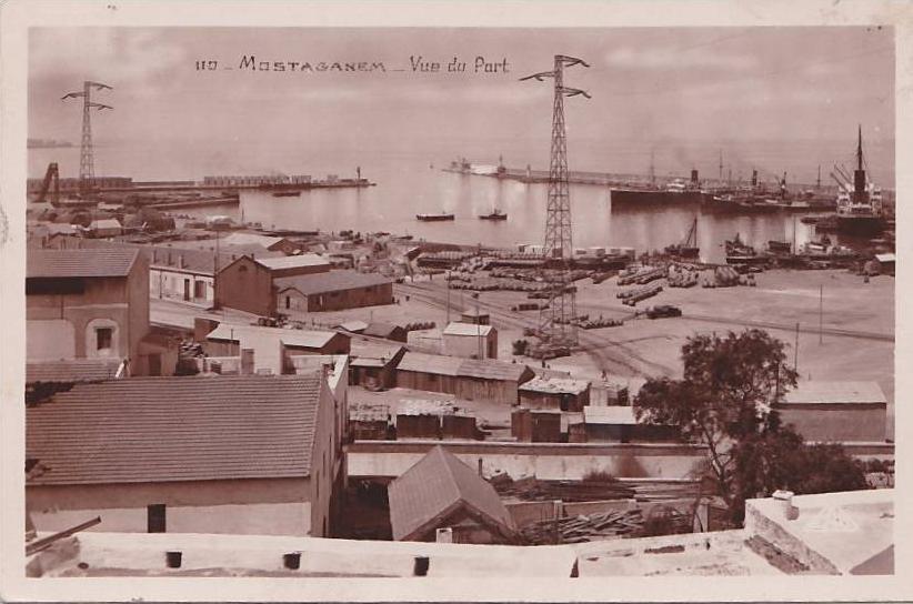 Mostaganem.- (Algérie) Vue du Port