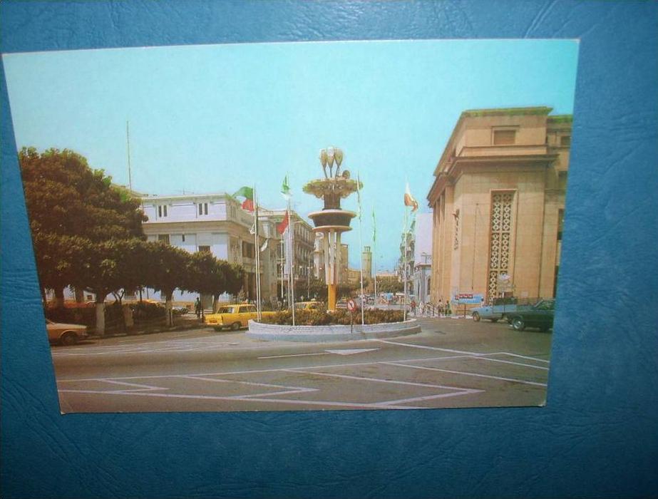 Mostaganem - Square Boudjemaa Mohammed - Taxis Jaunes 404 - L81A