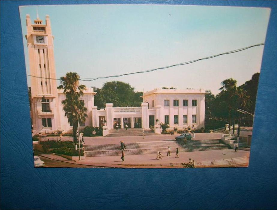 Mostaganem - L'Hotel de Ville - animée - 4 L - écrite - L81A