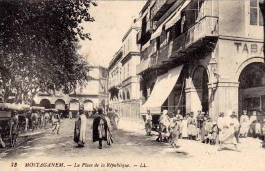 Mostaganem ,Mostaganem province, i Algeria, La Place de la Republique, 00-10s
