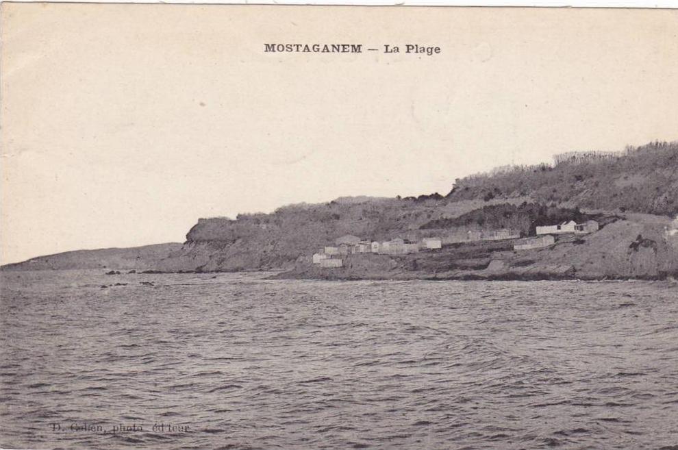 CPA ALGERIE - MOSTAGANEM - La plage