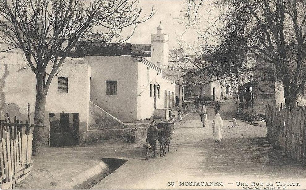 MOSTAGANEM UNE RUE DE TIGDITT 1917