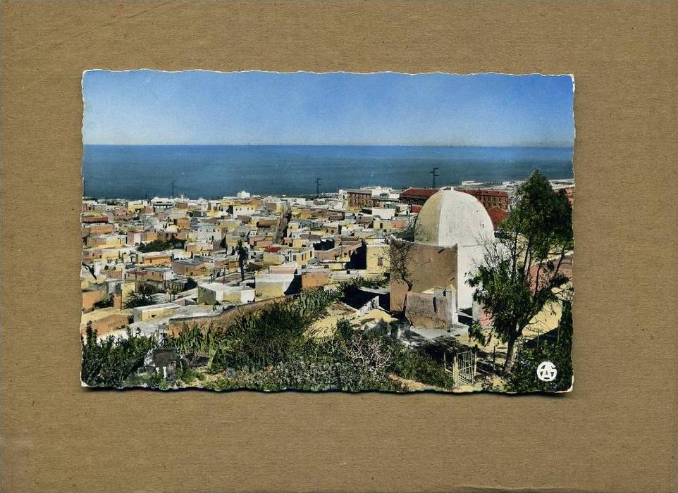 Afrique - Algérie - Mostaganem - vue générale de Tidgditt