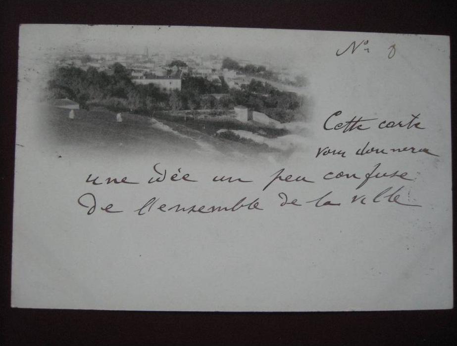 MOSTAGANEM - Panorama de la ville - Précurseur 1900