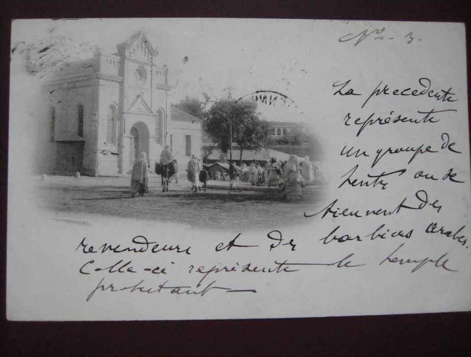 MOSTAGANEM - Le temple protestant - Précurseur 1900