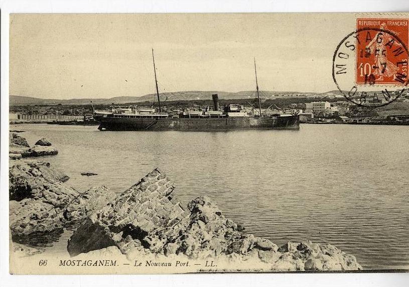 ALGERIE   MOSTAGANEM  LE NOUVEAU PORT