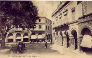 ALGERIE  MOSTAGANEM  LA MAIRIE  en 1913