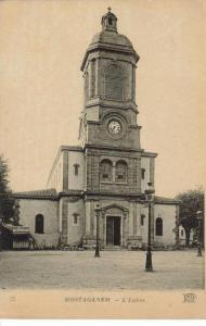 CPSM MOSTAGANEM (Algérie) - L'église