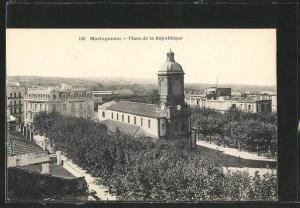 CPA Mostaganem, Place de la Republique