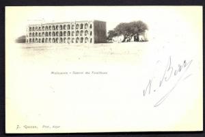 CPA  PRECURSEUR- ALGÉRIE- MOSTAGANEM- LA CASERNE DES TIRAILLEURS- GROS PLAN