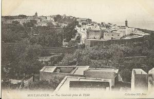 ALGERIE * MOSTAGANEM - Vue Générale prise de Tijdit