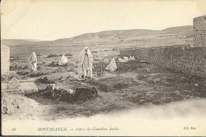 ALGERIE * MOSTAGANEM - Aspect du Cimetière Arabe