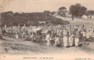CPA    Mostaganem Le marché arabe     (animée)     CC 1323