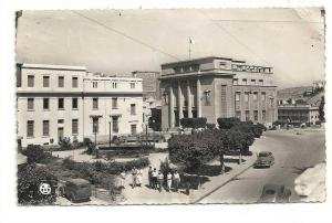 Mostaganem (Algérie)  Le nouveau square et le Palais consulaire env 1956 (animée).
