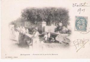 MOSTAGANEM 8 FONTAINE DE LA PORTE DE MASCARA (ANIMATION) 1904