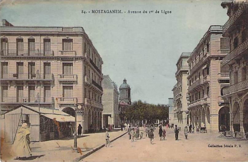 Algérie - Mostaganem - Avenue du 1er de Ligne
