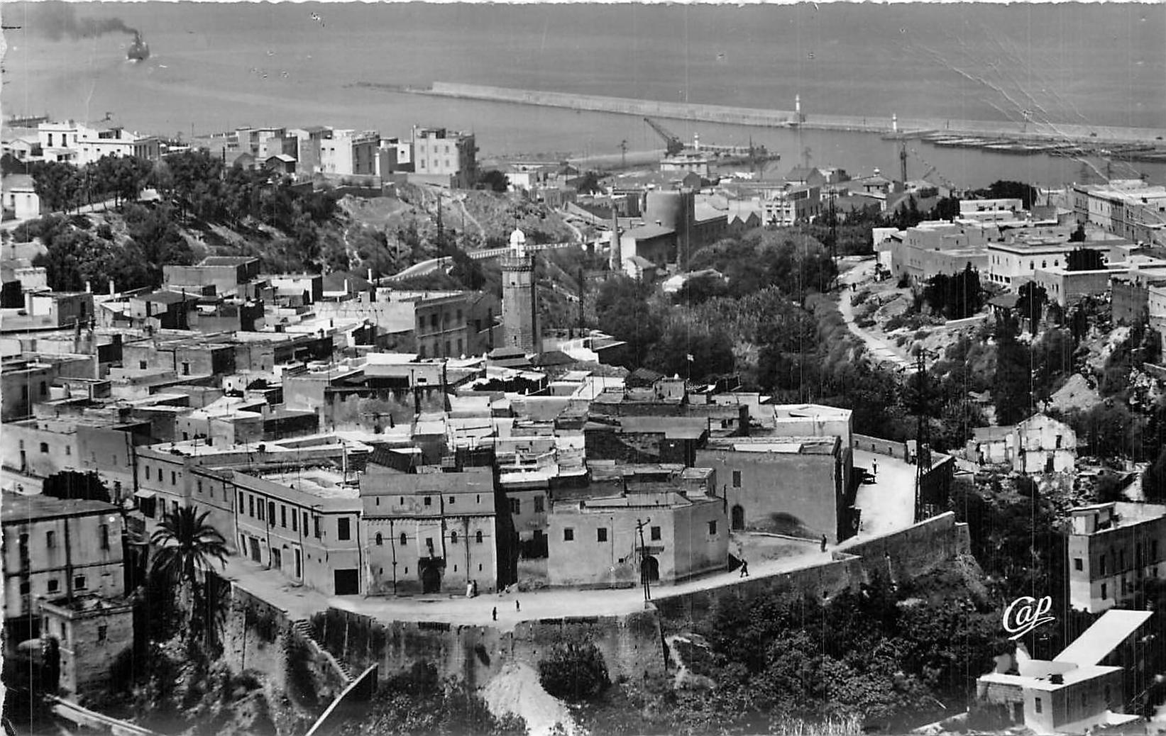 (PL) CPSM OU CPM MOSTAGANEM * LE SAHEL ET LE PORT * ALGERIE