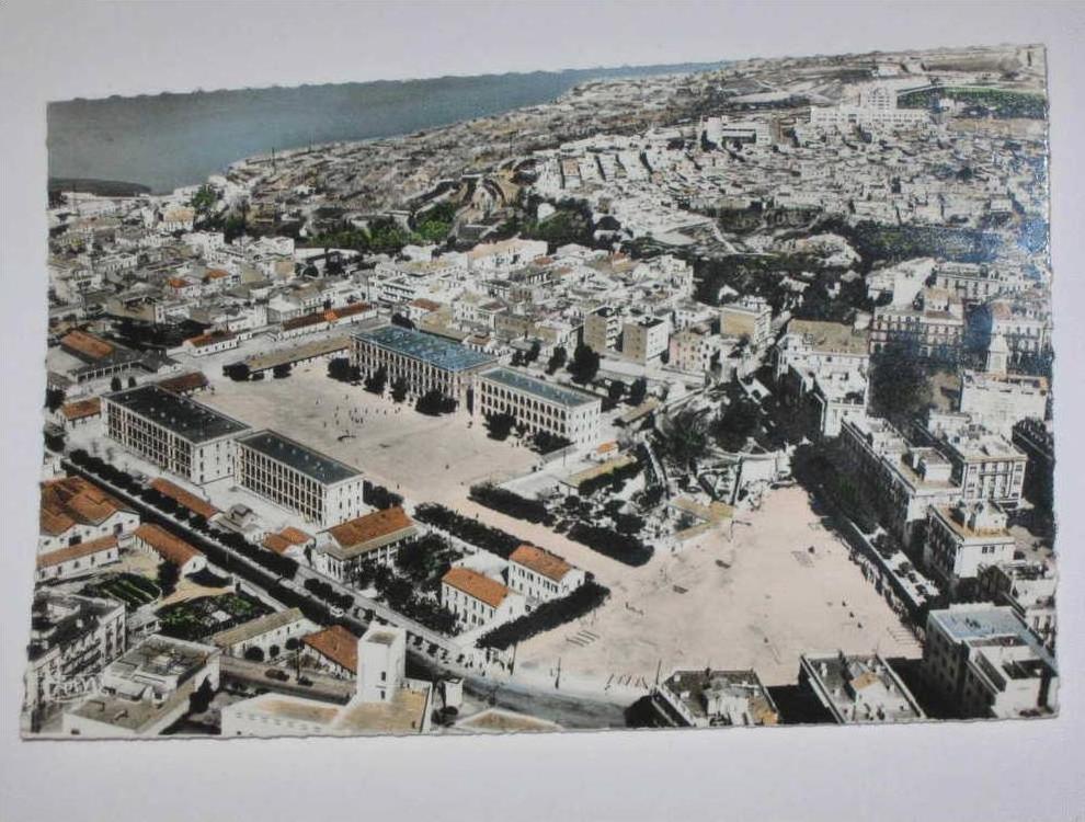 m984 -   algérie mostaganen vue générale de la ville et le quartier colonieu