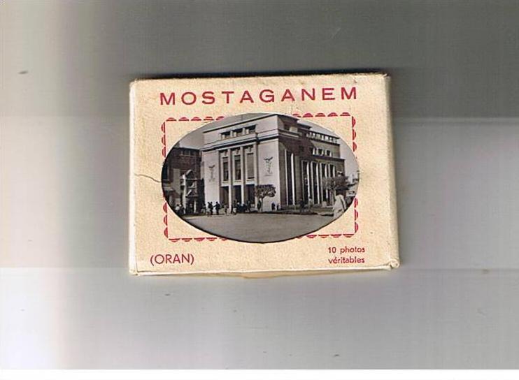 Algérie.Mostaganem.Petit carnet.Il manque 1 vue sur les 10