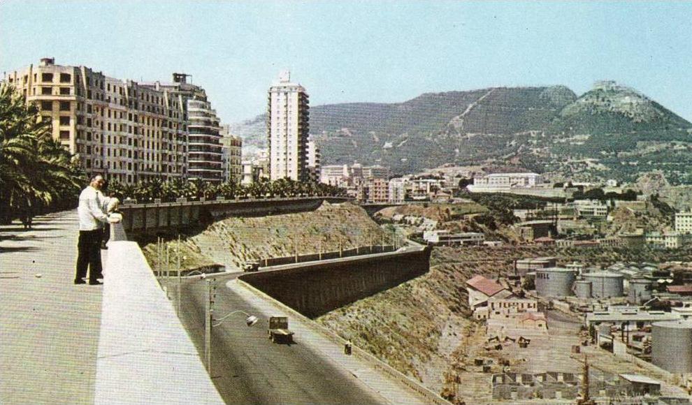 ORAN    le Boulevard du Front de mer