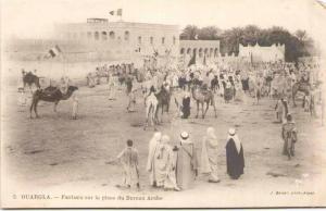 Algérie - OUARGLA - Fantasia sur la place du Bureau Arabe