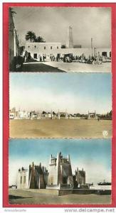 CPA N°3947 / LOT DE 5 CARTES DE OUARGLA - MINARET   MUSEE SAHARIEN   PORTES CARBILLET   RUE DE RIVOLI