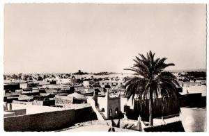 OUARGLA vue générale de la ville écrite très  bon état