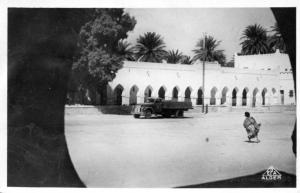 OUARGLA Le Bordj vu d´une Arcade.