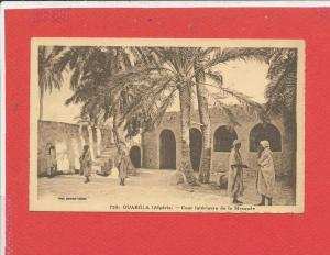 OUARGLA cpa animée Cour Intérieure de la Mosquée           735 Combier
