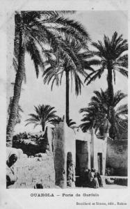 ALGERIE - OUARGLA - Porte de Gardaia - rare - 2 scans - Très bon état