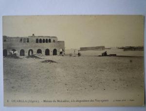 OUARGLE  (Algérie)    Maison du  MOKADEM , à la disposition des Voyageurs.  (J. GEISER)